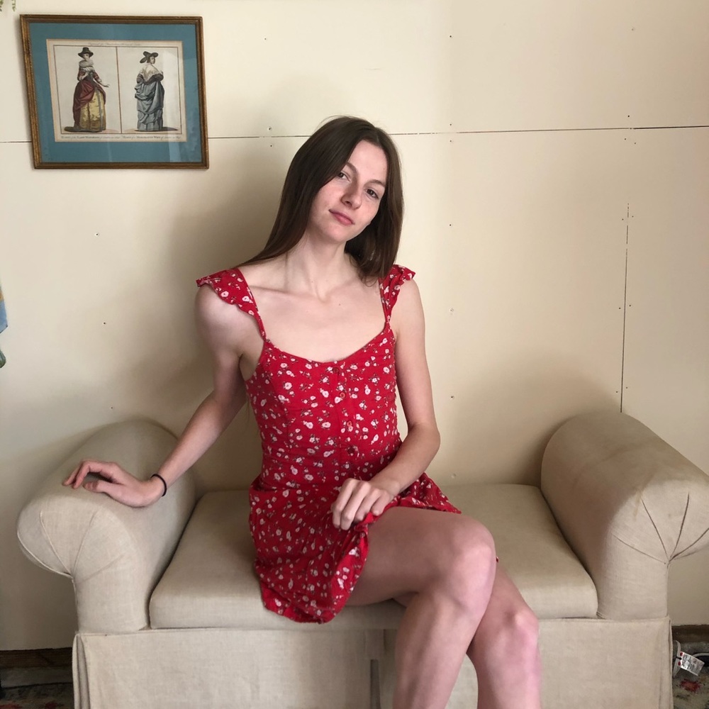 Red Mossimo Mini Dress